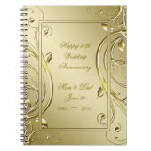 Carnet 50e Anniversaire du Mariage d'or (Devant)