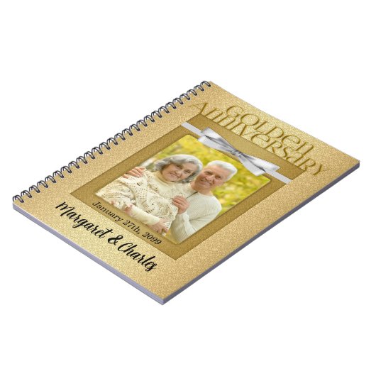 Carnet 50e Invité d'anniversaire du Mariage d'or (Côté gauche)