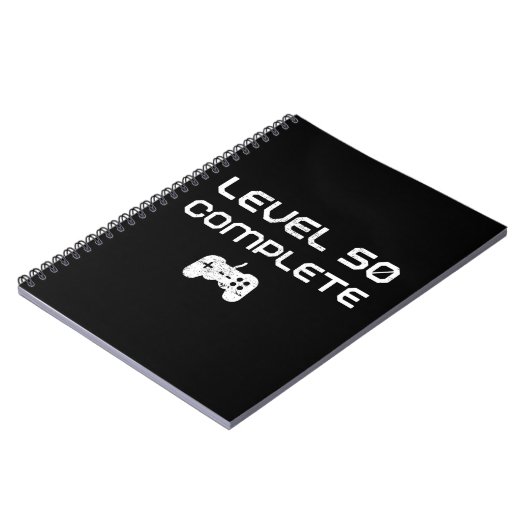 Carnet 50th Birthday / 50th Anniversary Level 50 Complete (Côté gauche)