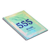 Carnet 555 Affirmation de transformation du numéro d'ange (Côté Droit)