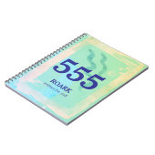 Carnet 555 Affirmation de transformation du numéro d'ange (Côté gauche)