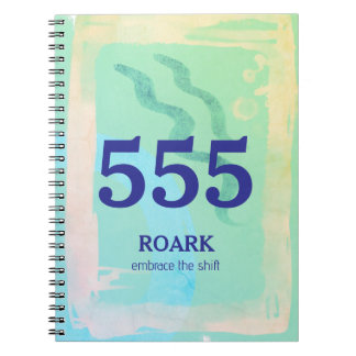 Carnet 555 Affirmation de transformation du numéro d'ange