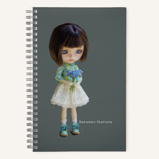 Carnet 5.5x8.5 Journal: Between Stations (Recto)