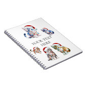 Carnet 5 chatons de Noël (Côté Droit)