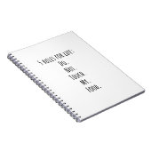 Carnet 5 rules pour la vie. Touch. Mon Nourriture. (Côté Droit)