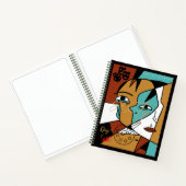 Carnet 60 Day Art Challenge Abstract Cubism Sketchbook (Intérieur)
