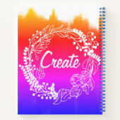 Carnet 60 Days of Art Challenge Rainbow Sketchbook (Dos)