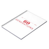 Carnet 60 générations de détermination et de grâce (Côté gauche)