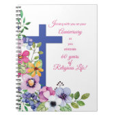 Carnet 60e Anniversaire, Nun, Religious Life Cross (Devant)