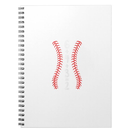 Carnet 6432 Baseball Math Maman Papa Cadeau Drôle 6432 Do (Devant)