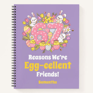 Carnet 67 raisons pour lesquelles nous sommes des amis ex