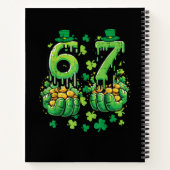 Carnet 6 7 Jour de la Saint-Patrick (Dos)