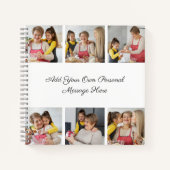 Carnet 6 Collage Photo Ajouter Un Message De Voeux Modifi (Devant)