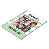 Carnet 6 photo love you green grandma's (Côté gauche)