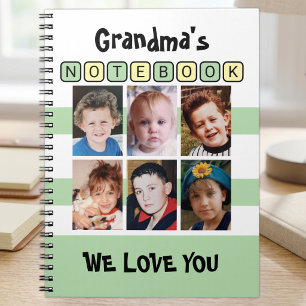 Carnet 6 photos amour vous grand-mère