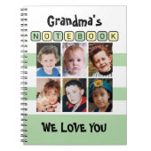 Carnet 6 photos amour vous grand-mère (Devant)