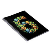 Carnet 6th Birthday Sea Turtle Tortoise Theme Party 6 Yea (Côté Droit)