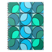 Carnet 70' bleu (Devant)