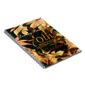 Carnet 70e anniversaire Célébration Automne Custom Guest  (Côté Droit)