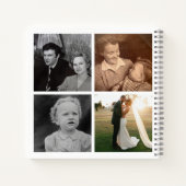 Carnet 70e anniversaire Photo Collage party Fondée en 195 (Dos)