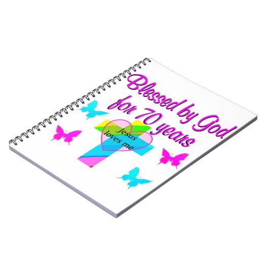 CARNET 70E ANNIVERSAIRE PRIÈRE (Côté gauche)