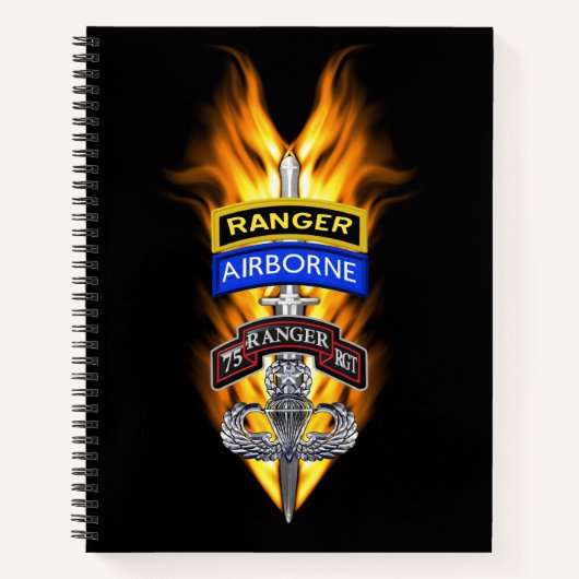Carnet 75e régiment de Rangers (Devant)