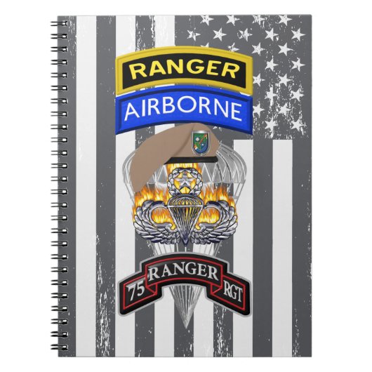 Carnet 75e régiment de Rangers (Devant)