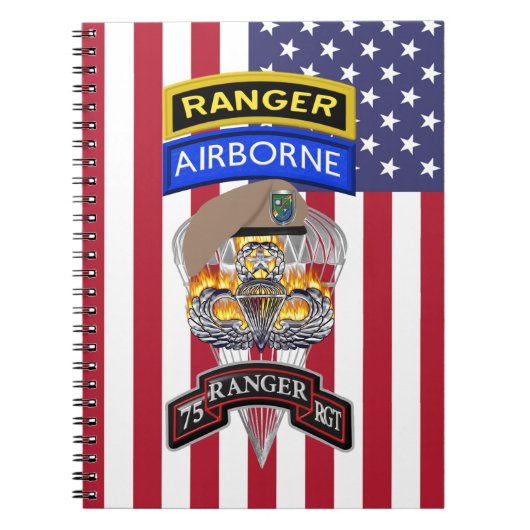 Carnet 75e Régiment de Rangers "Les Rangers mènent le che (Devant)