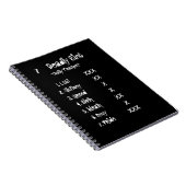 Carnet 7 T-shirt Péchés Mortels (Côté Droit)