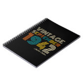 Carnet 80e anniversaire Vintage septembre 1942 Limited Ed (Côté gauche)