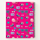 Carnet 80s Costume Vibrant pink Retro culture pop (Dos)