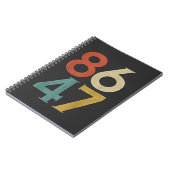 Carnet 86 47 Trump Cool rétro anti-Trump (Côté gauche)