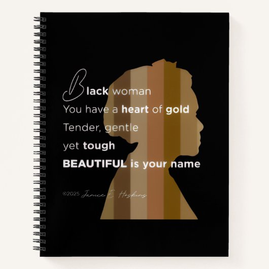 Carnet 8.5" x 11" Deluxe Spiral Notebook (Devant)