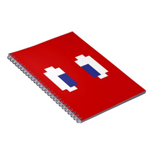 Carnet 8 bits Pixel Manga Eyes (Côté Droit)