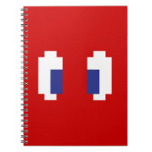 Carnet 8 bits Pixel Manga Eyes (Devant)