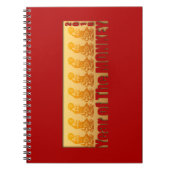 Carnet 8 singes pour le Nouvel An chinois 2016 Note Book (Devant)