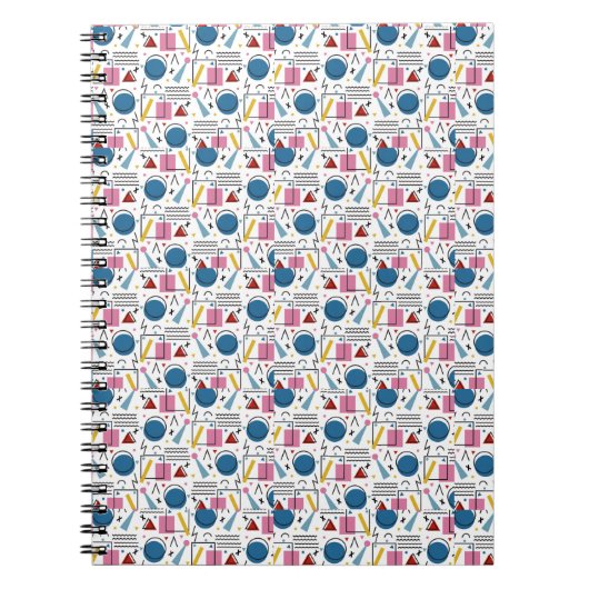 Carnet 90s Formes géométriques (Devant)