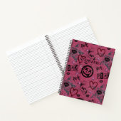 Carnet 90s Retro Rose Girly Punk (Intérieur)