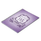 Carnet 95e anniversaire Célébration personnalisée encadré (Côté gauche)