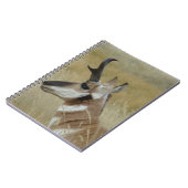 Carnet A4 Pronghorn Antelope Young Buck Head Shot Profile (Côté gauche)