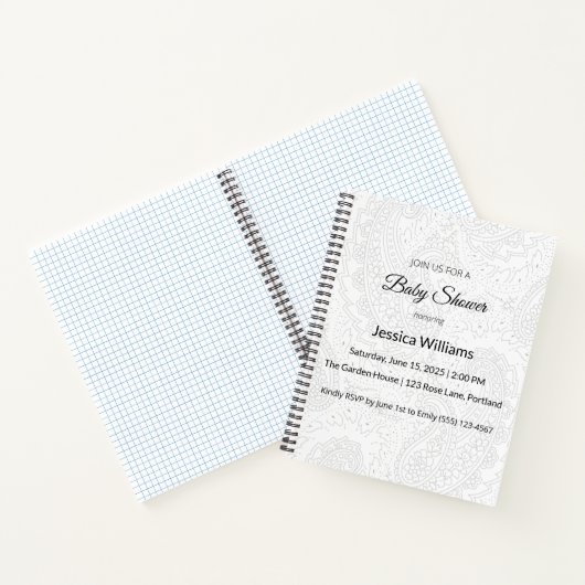 Carnet A5 Spiral Diary | Double Spiral | Hardback | 300 P (Intérieur)