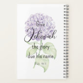 Carnet à 2 côtés Pure Worship avec Hydrangea (Verso)