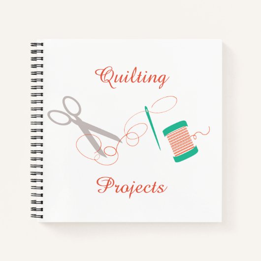 Carnet à aiguilles et à filetage (Devant)