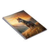 Carnet A Beautiful Forest Wolf (Côté Droit)