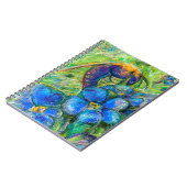Carnet A Bee & Forget-me-not Flowers (Côté gauche)