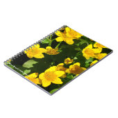 Carnet à boucle spirale 8x11" | Marsh Marigold (Côté gauche)