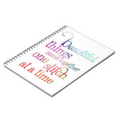 Carnet à couture Tricot (Côté gauche)