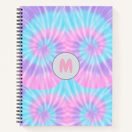 Carnet à Cravate rose et Lilac (Devant)