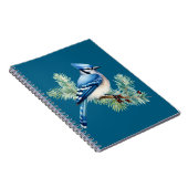Carnet A Cute Blue Jay  (Côté Droit)