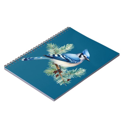 Carnet A Cute Blue Jay  (Côté gauche)